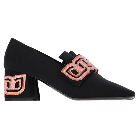 Hermès Donna 60 Pumps in Black Canvas - Picture 1 of 12